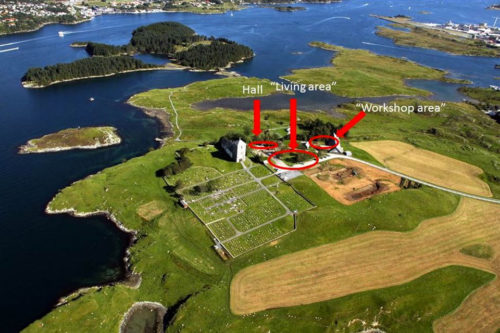 Aerial view of Avaldsnes © Avaldsnes