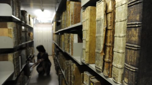 Interior from The Bavarian State Library in München © Bayerische Staatsbibliothek