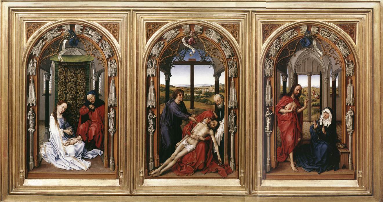 Rogier van der Weyden: Miraflores Altarpiece