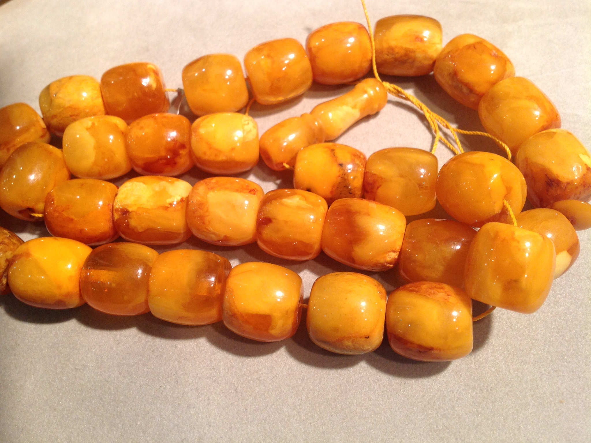 Amber Beads from Riga